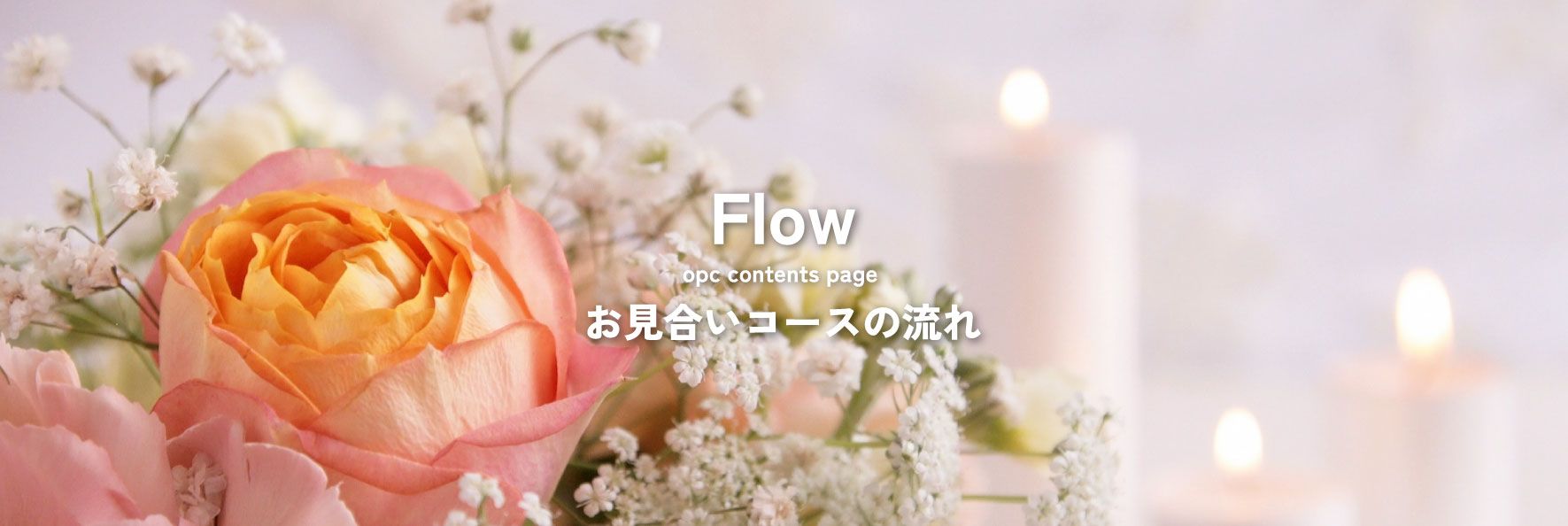 大分で25年の実績、OPCの婚活パーティー婚活OPC　Flow　お見合いコースの流れ